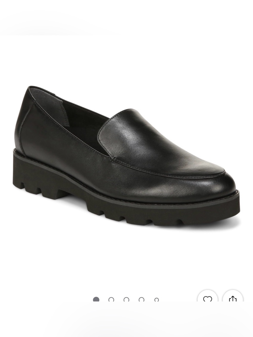 Vionic Women's Kensley Loafer Black Nappa Leather